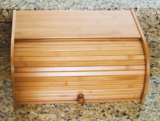 wood bread box design