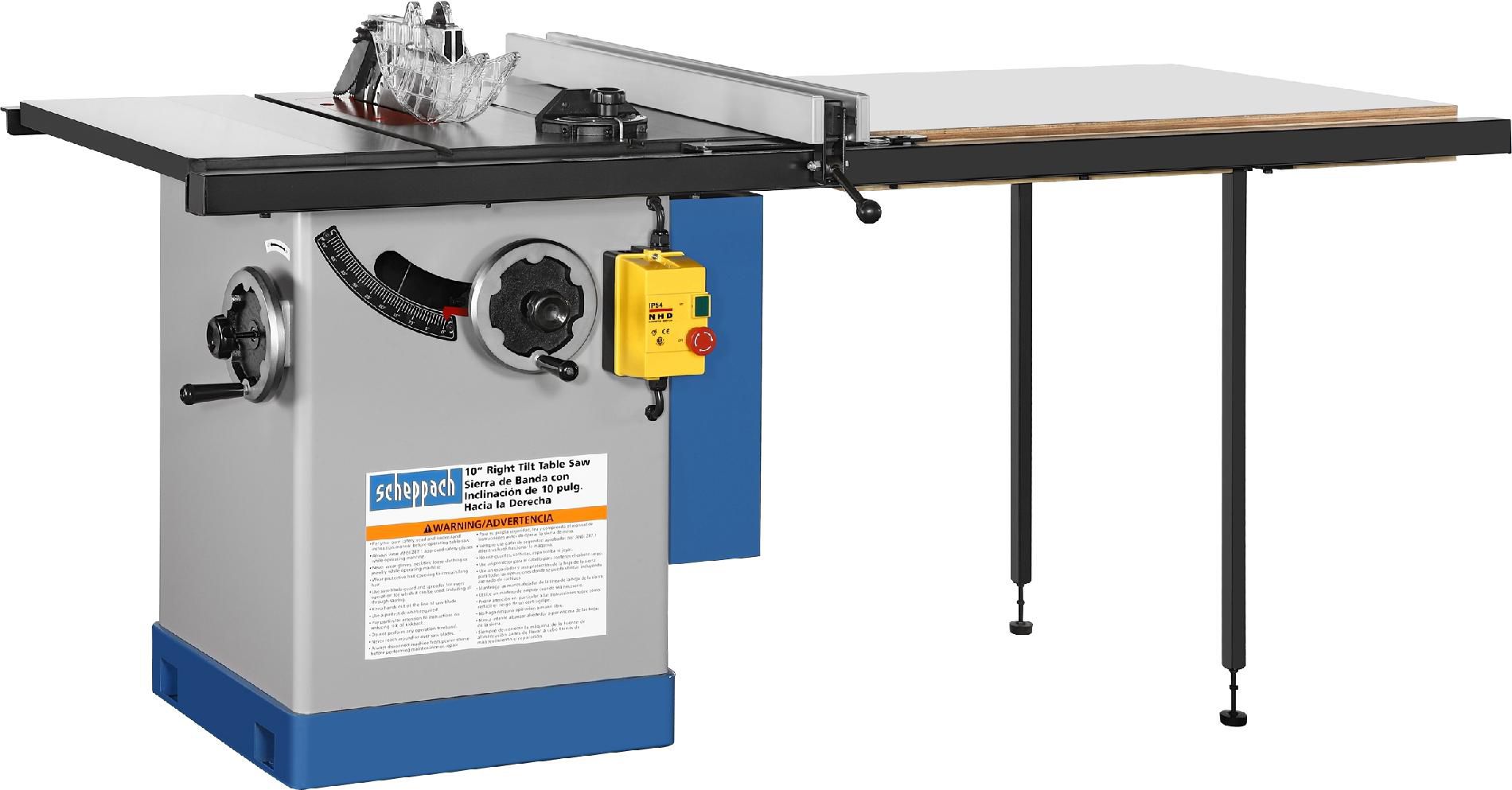 Scheppach 10" Right Tilt Table Saw Shop Your Way Online Shopping