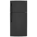 20 cu. ft. Black Top-Freezer Refrigerator with Icemaker