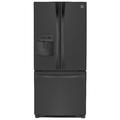 20 cu. ft. French-Door Bottom-Freezer Refrigerator - Black
