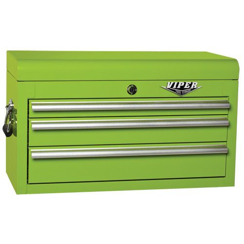 Viper Tool Storage 26 3 Drawer 18G Steel Top Chest