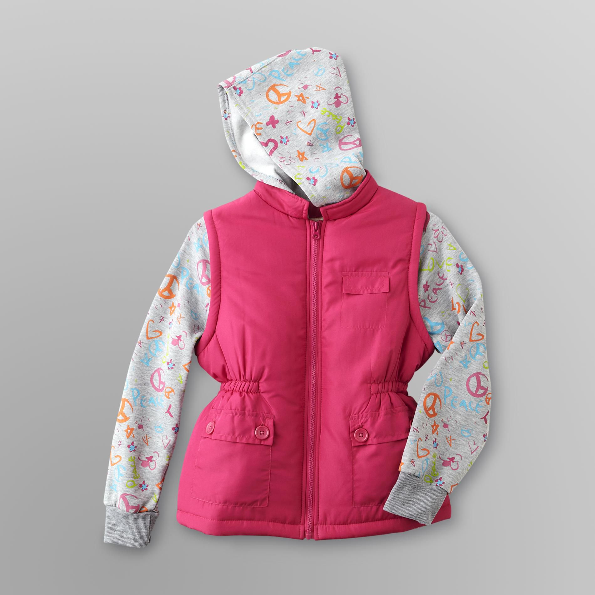 Route 66 Girl's Sweatshirt Jacket at Kmart.com