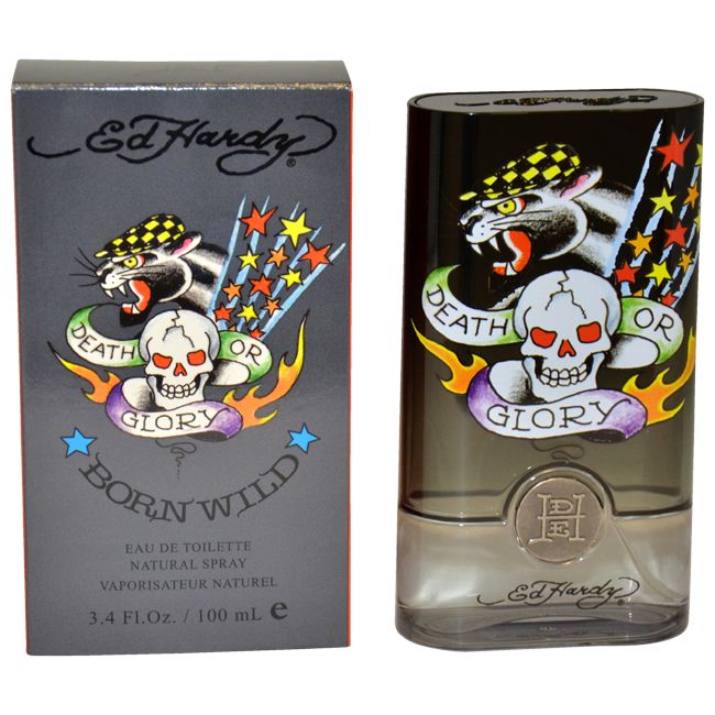 Christian Audigier Ed Hardy Born Wild by Christian Audigier for Men - 3.4 oz EDT Spray at Kmart.com