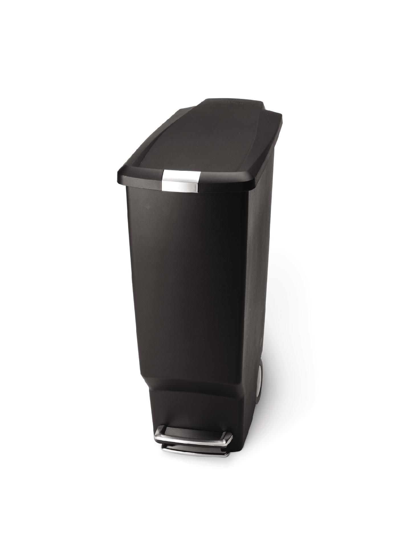 SimpleHuman 40L/10.5 gal Slim Step Trash Can 40L Liters / 10.5 Gallons at Sears.com