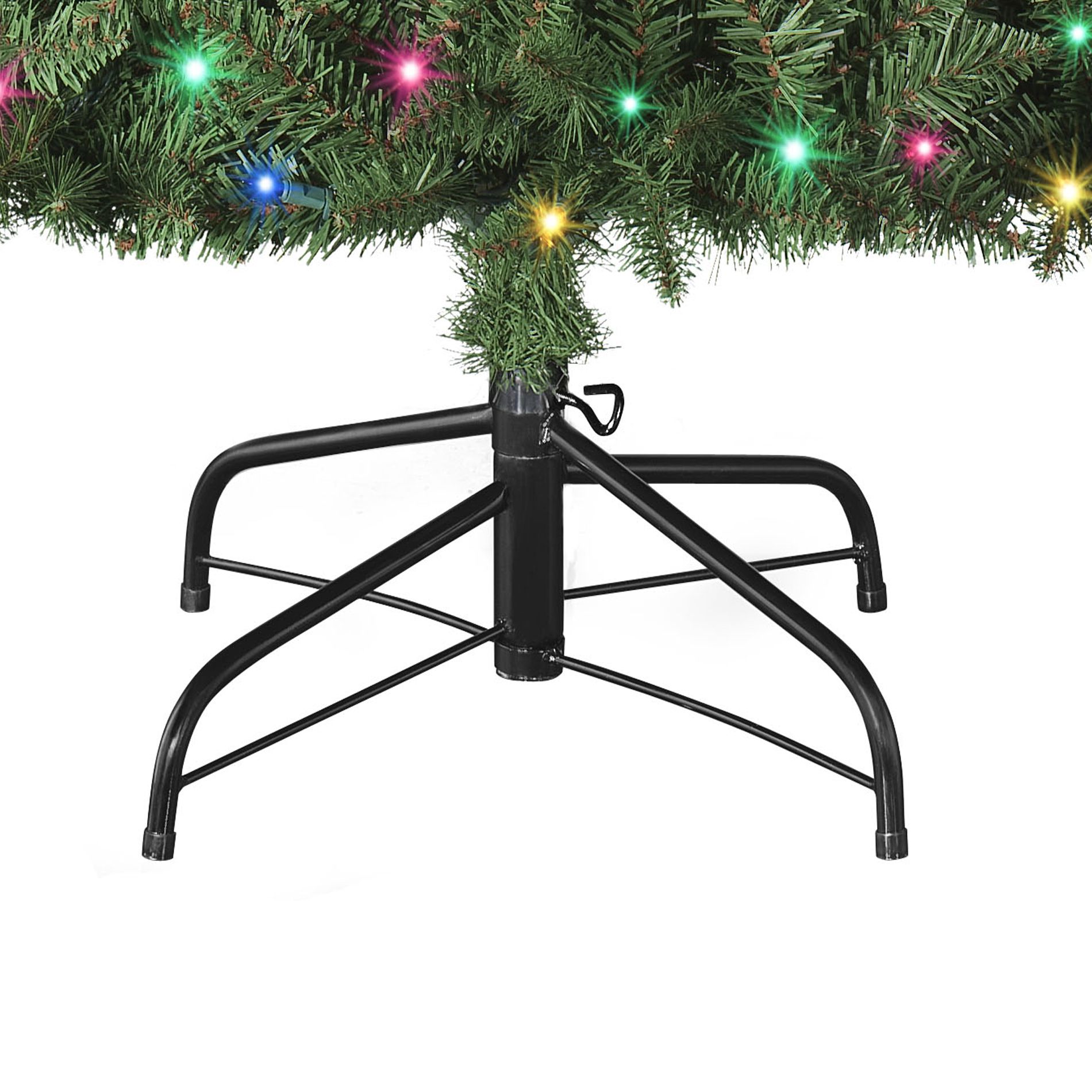 6ft Boulder Mountain Christmas Tree with 300 Multi-Color Lights                                                                  at mygofer.com