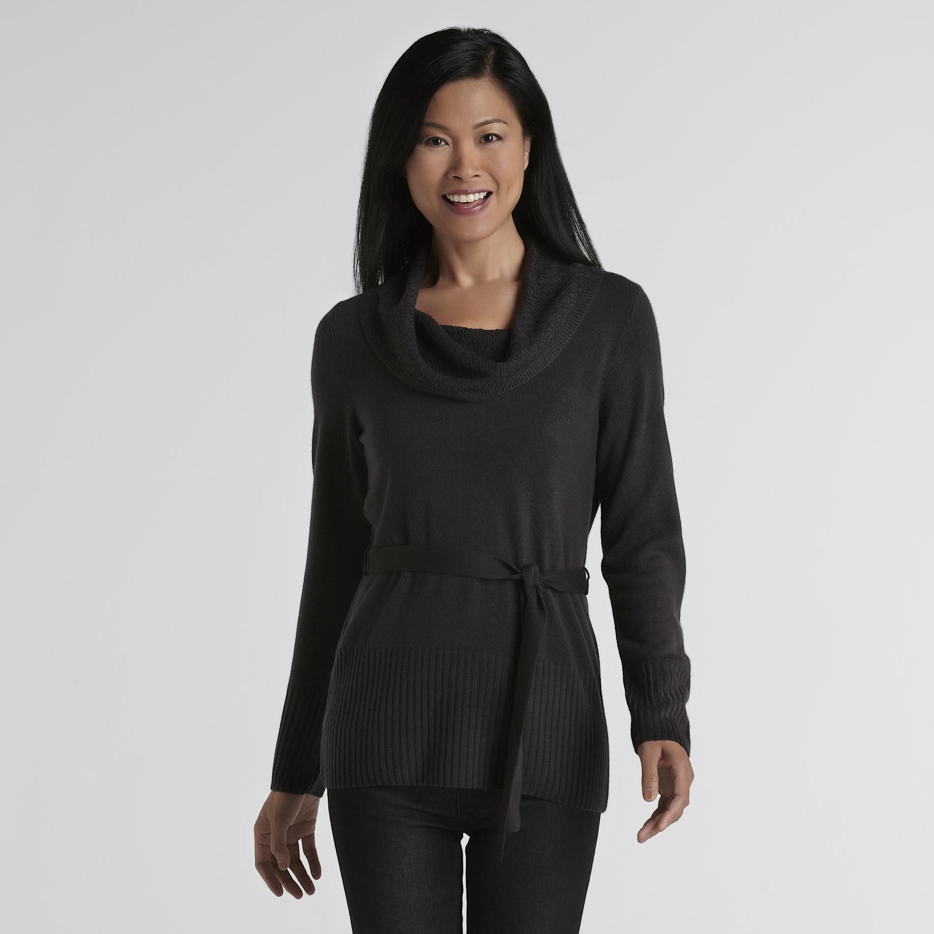 Jaclyn Smith Women's Cowl Sweater Tunic at Kmart.com