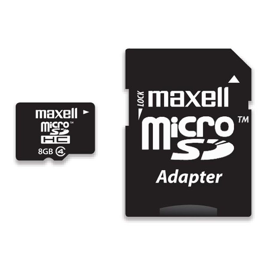 Maxell 8GB MicroSD Memory Card w/ Adapter MCSD-108 at Kmart.com