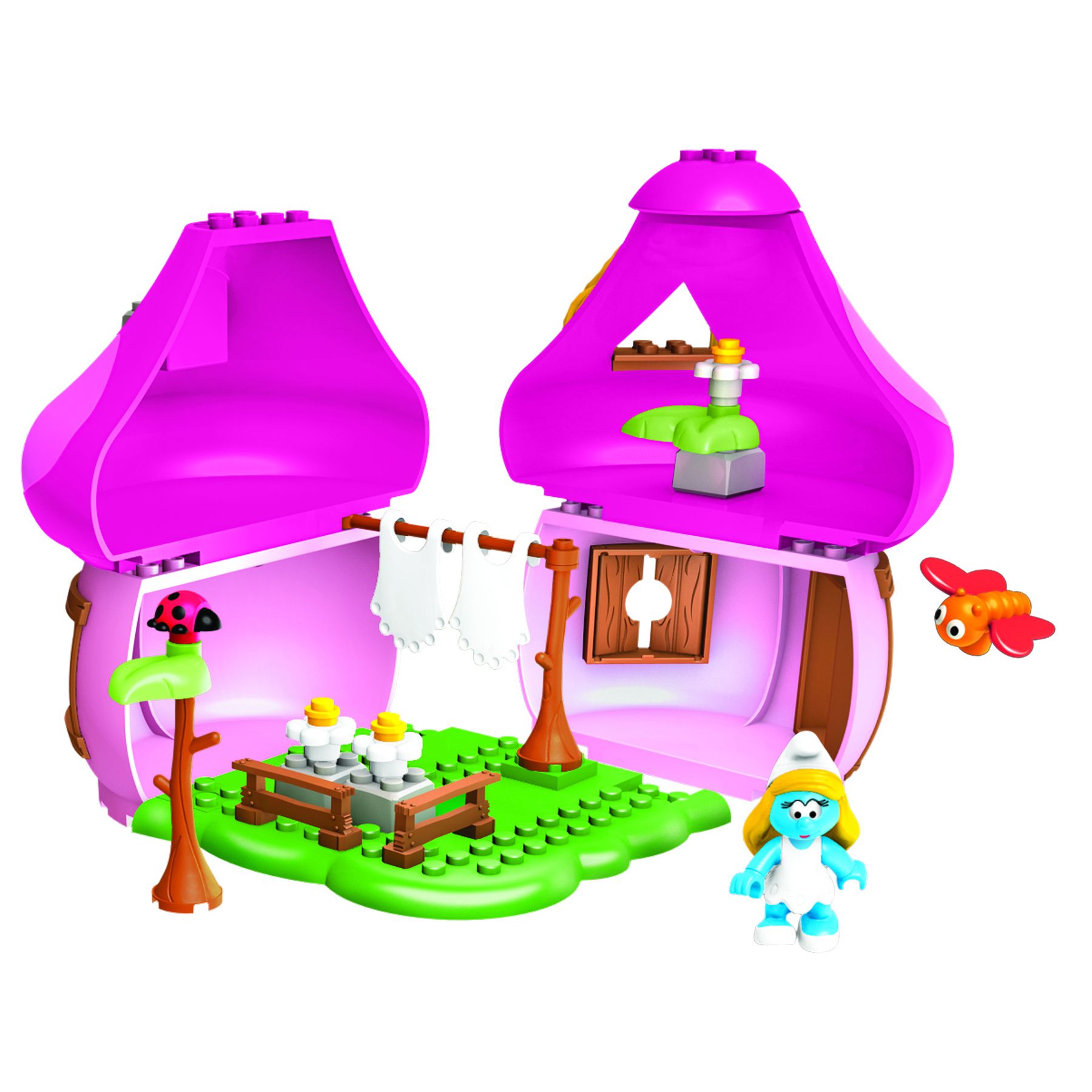 Mega Bloks Smurfette's Buildable House at Kmart.com
