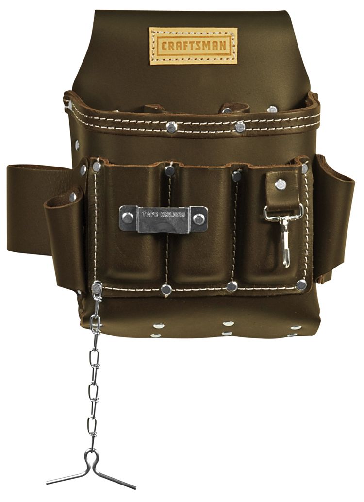 Craftsman 6 Pocket Leather Electricians Pouch at Craftsman.com