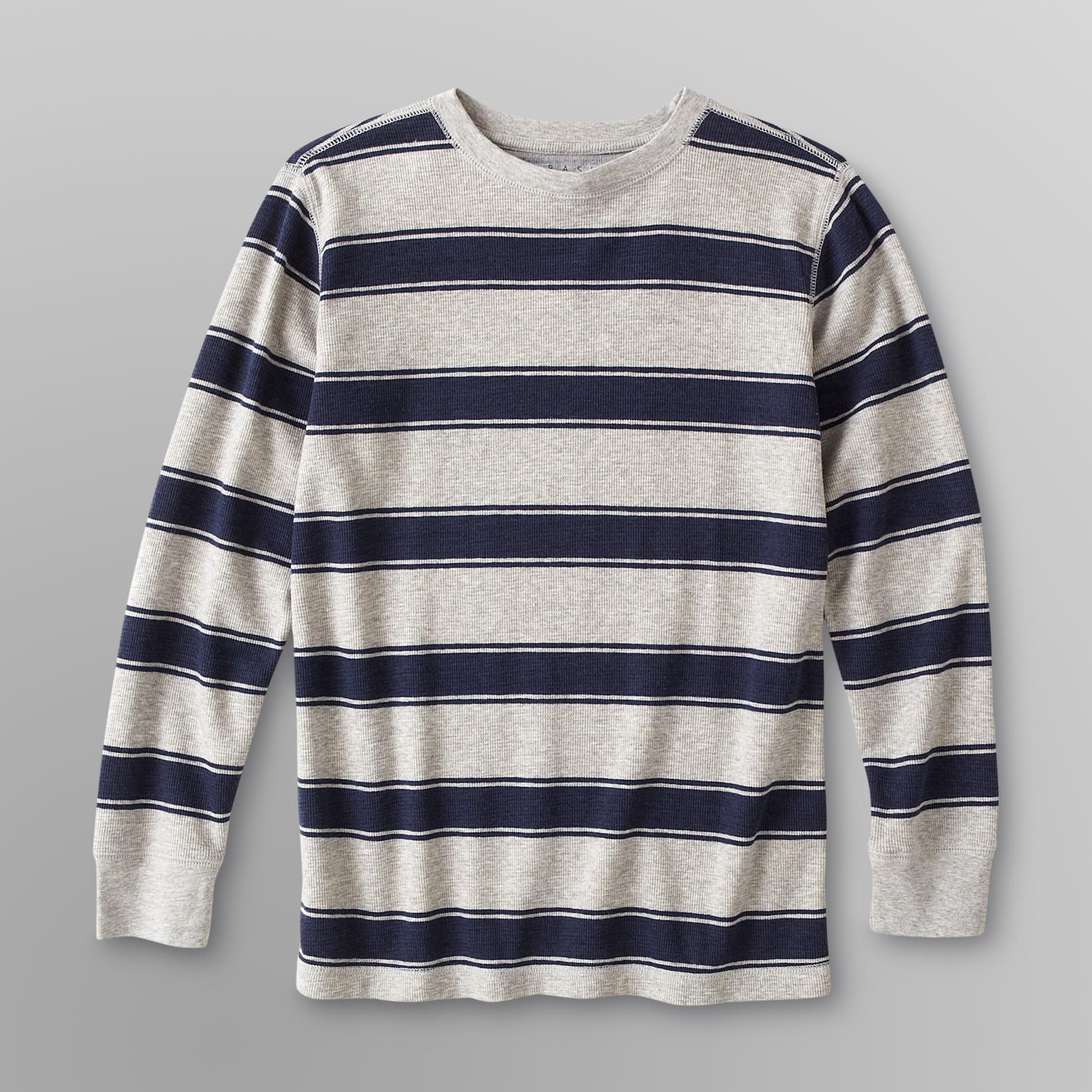 Basic Editions Boy's Striped Thermal Shirt at Kmart.com