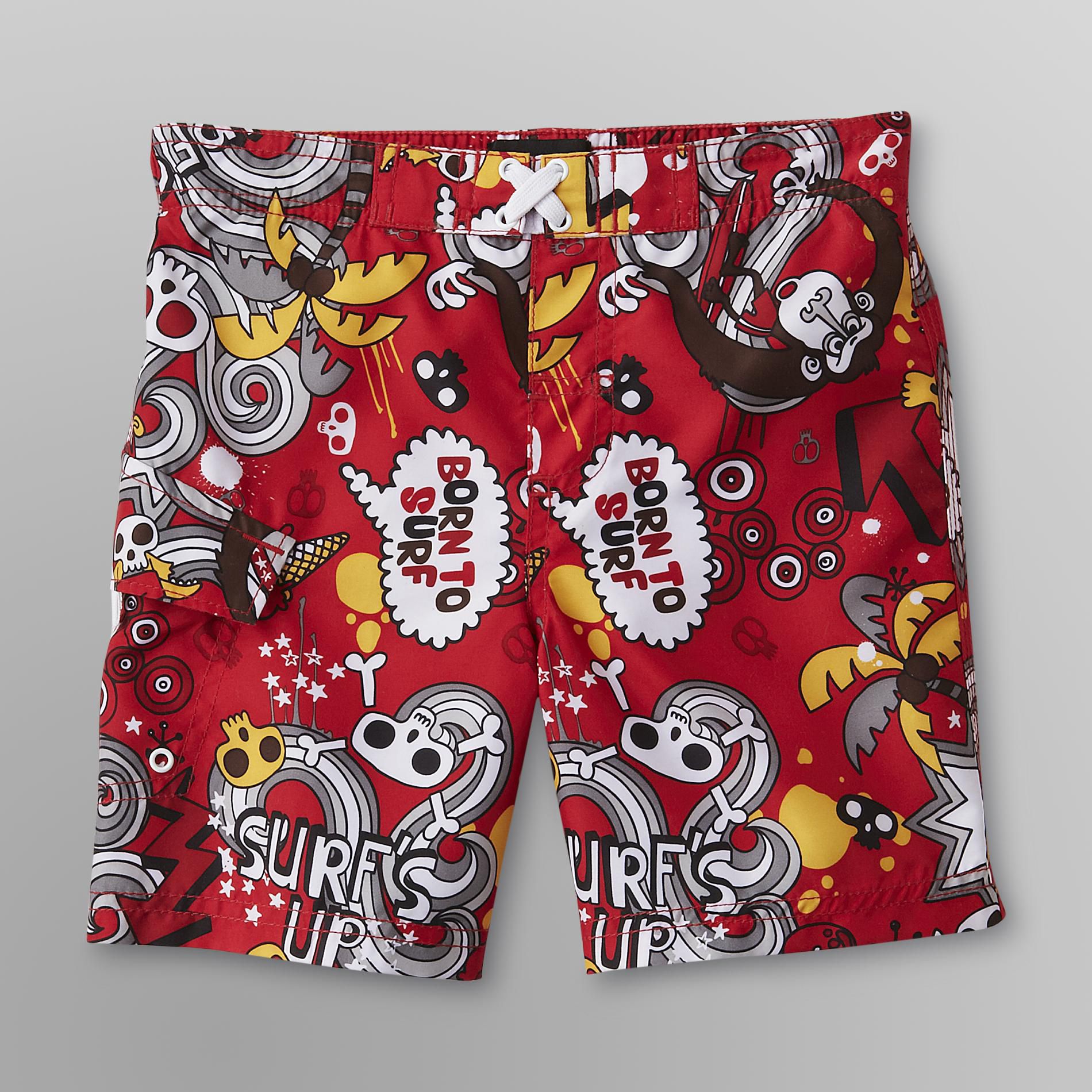 Joe Boxer Infant & Toddler Boy's Swim Trunks - Surf's Up at Kmart.com