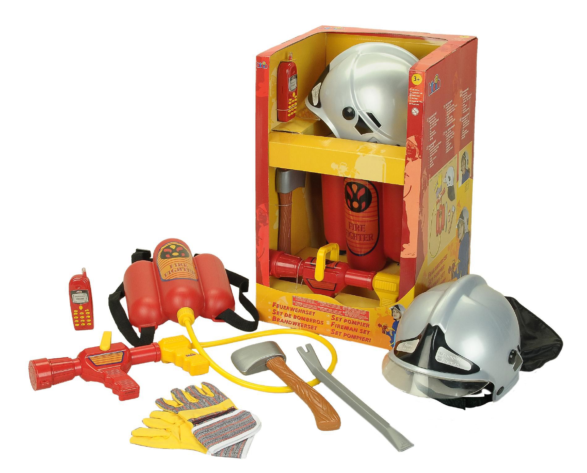 Theo Klein&nbsp; European 6 pc Firefighter Set