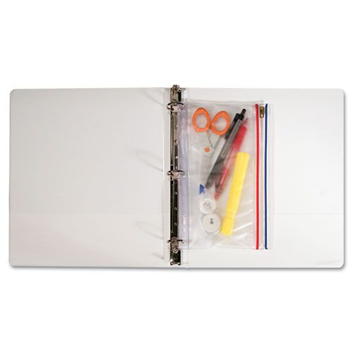 Angler's Angler's Zip-All Ring Binder Pocket, 6 x 9 1/2, Clear at mygofer.com
