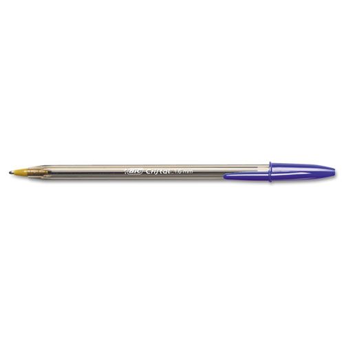 UPC 070330179172 product image for BIC Cristal Bold Ball Pen, 1.6mm, Blue, 12 Pens | upcitemdb.com