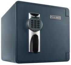 First Alert 2092DF-BD Digital Bolt Down Waterproof 1-Hour Fire Safe with Ready Seal, 1.3-Cubic Feet, Slate at Sears.com