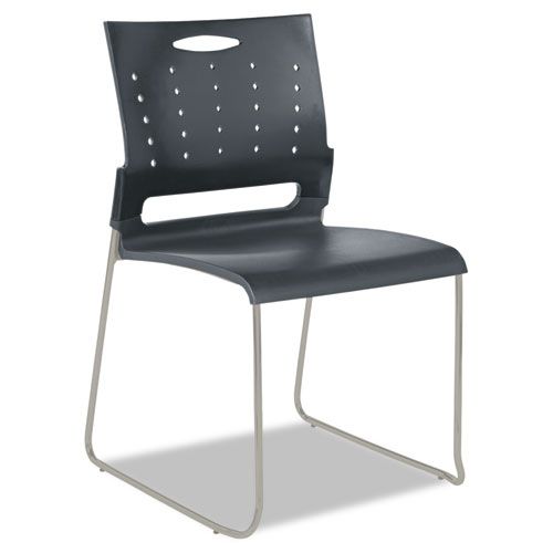 Alera Continental Series Plastic Perforated Back Stack Chair at Kmart.com