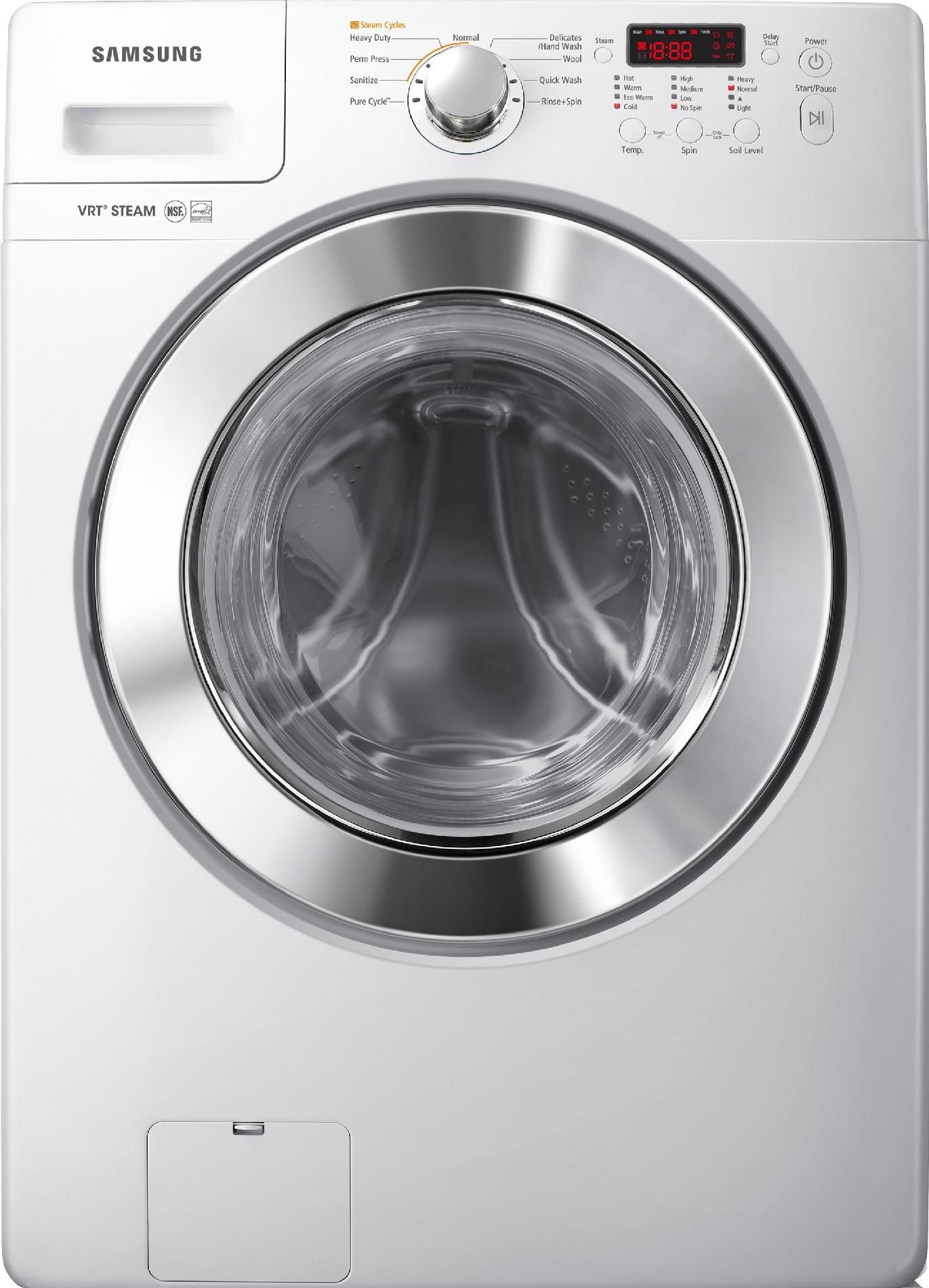 Samsung 3.6 cu. ft. Steam Front-Load Washer - White