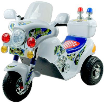 Lil' Rider Police Motorcycle Battery Operated - White at Kmart.com