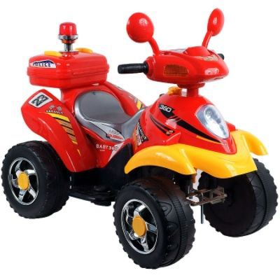 Battery Operated 4 Wheeler - Red/Yellow