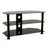 Sears deals on Alphaline Glass and Metal TV Stand T2003