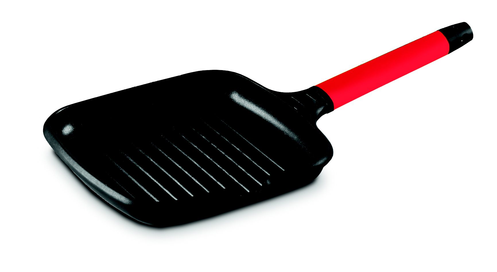 FUNDIX by Castey 8.5 Grill Pan w/Red Removable Handle