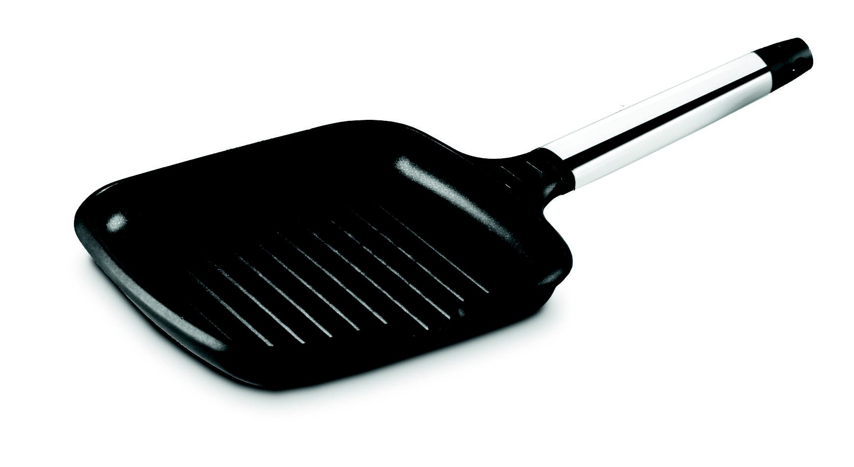 8.5" Grill Pan w/Stainless Steel Removable Handle