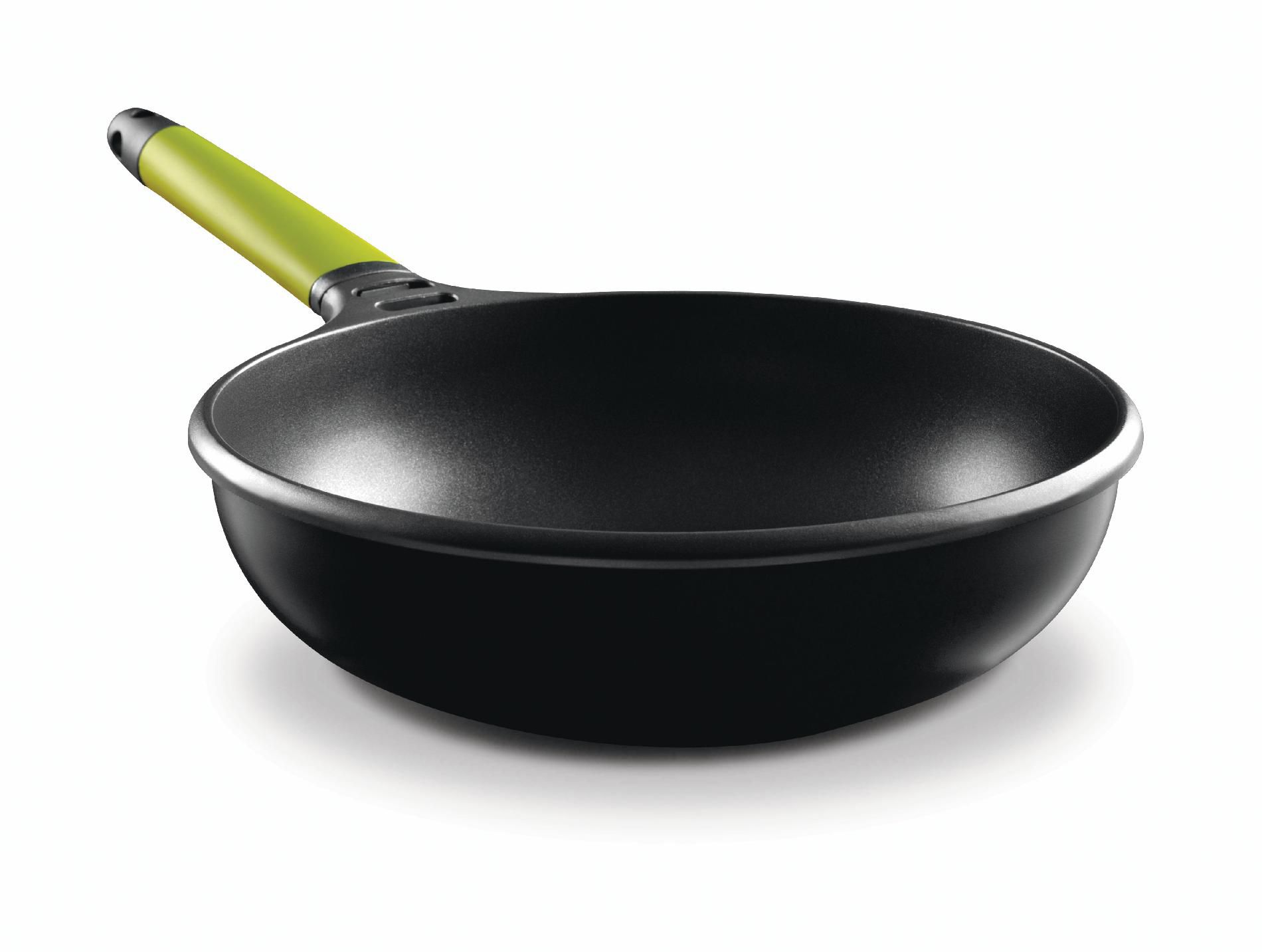 FUNDIX by Castey 11 Wok w/Kiwi Removable Handle