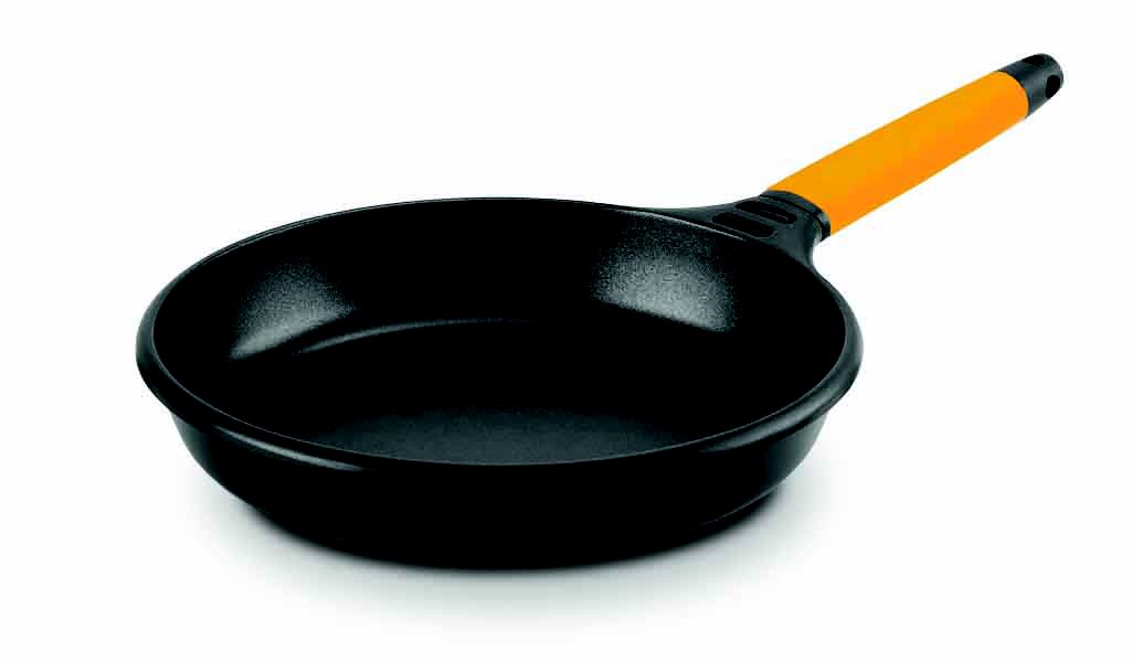 FUNDIX by Castey 7 Fry Pan w/Orange Removable Handle