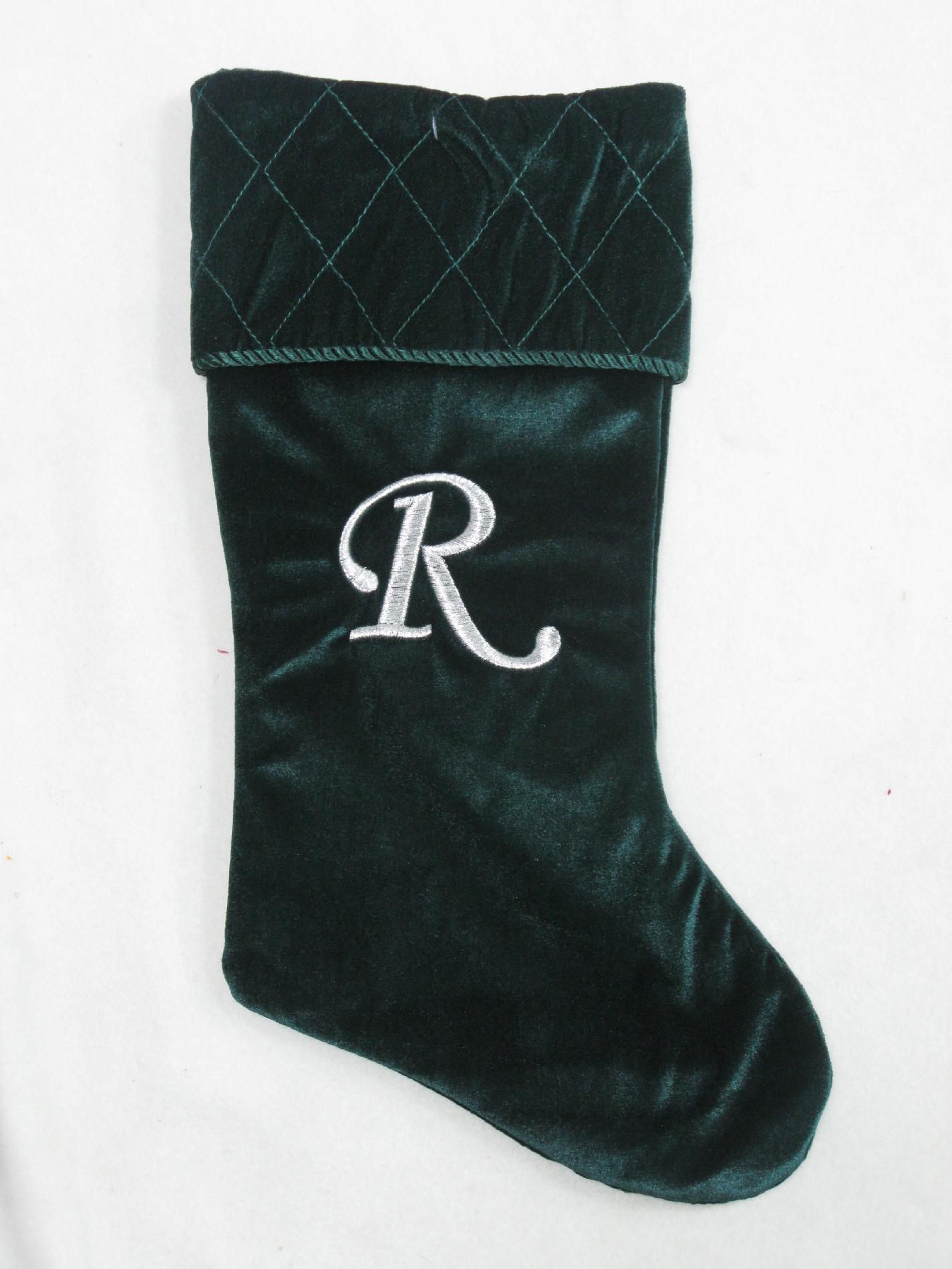 Trim A Home&reg; Monogram Stocking B/D/C/R at Kmart.com