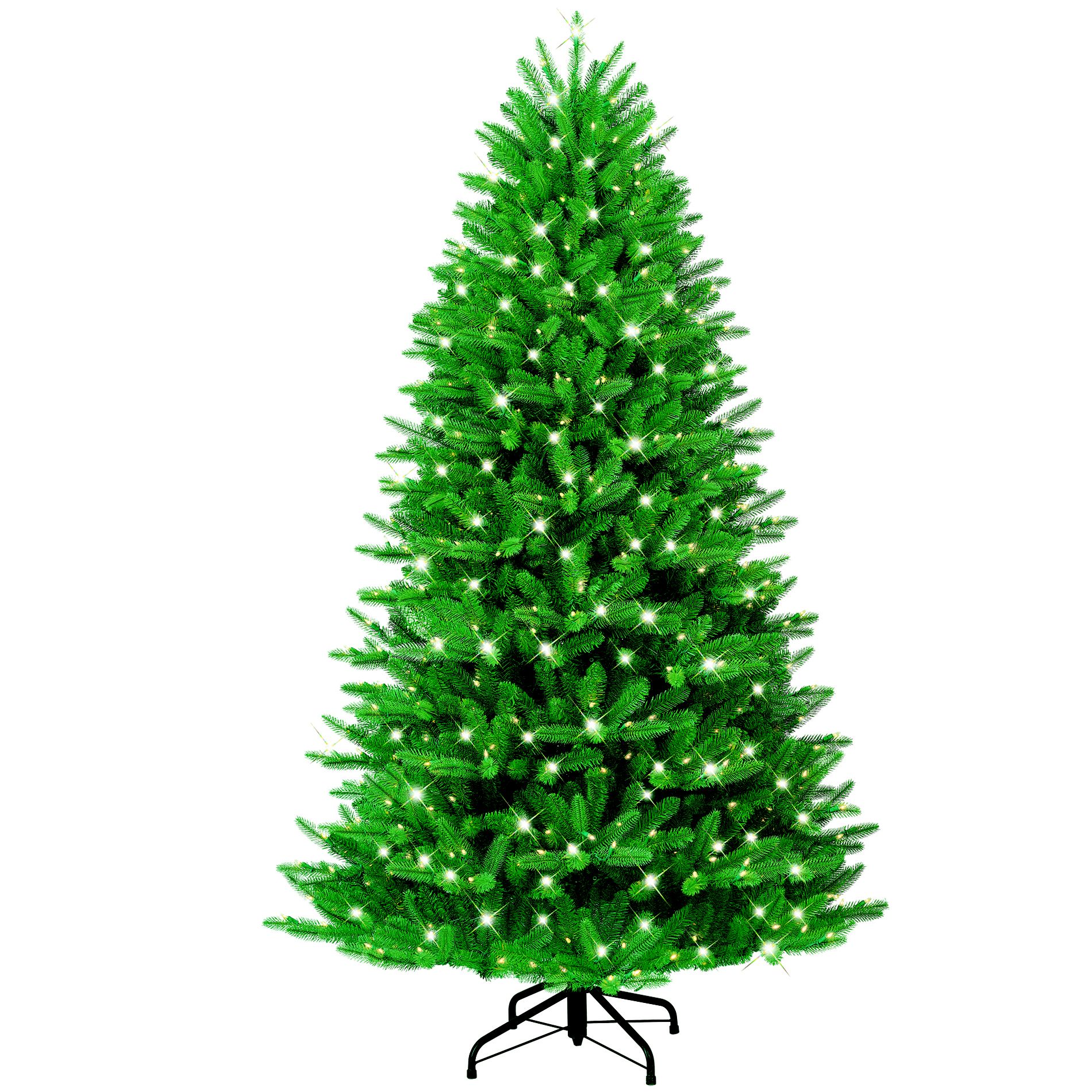 GE 7ft Just Cut Grand Fir Christmas Tree with Easy Shape Technology™ and Clear Lights at Kmart.com
