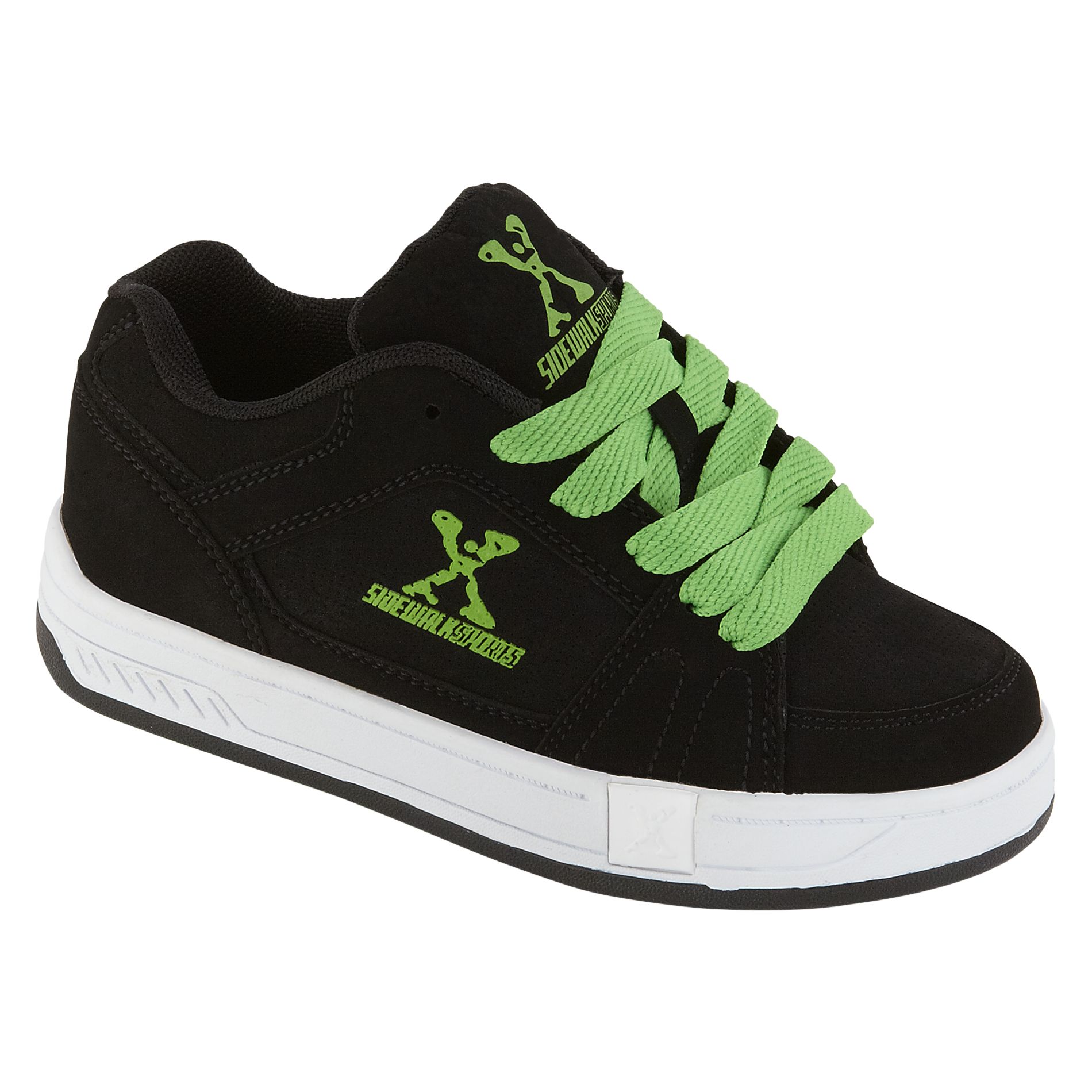 Sidewalk Sports® Girl's Cruise Athletic Shoe - Black/Lime at Kmart.com