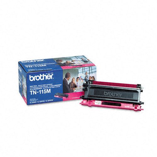 Brother TN115M Toner Cartridge, Magenta