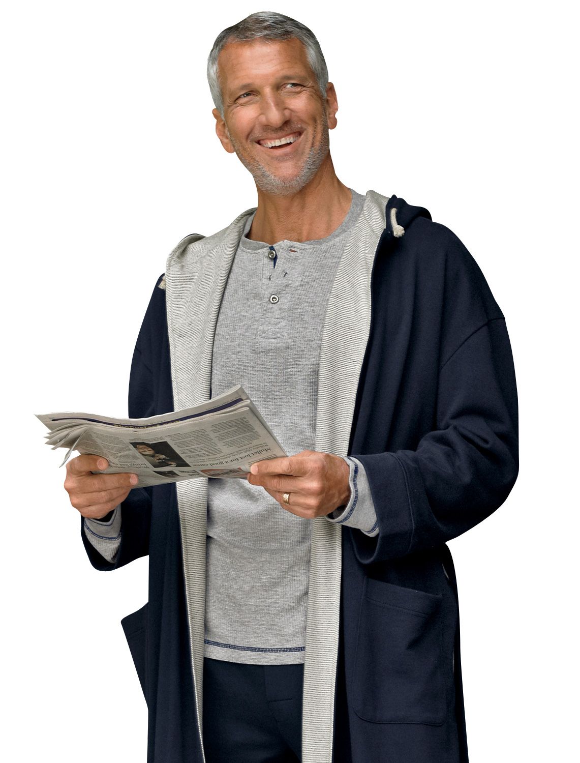 Harbor Bay Hooded French Terry Robe at Sears.com
