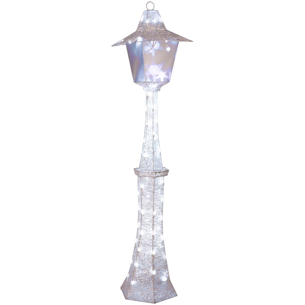 Gemmy Christmas Prismagic Crystal Lamp Post LED Lights Clear at Kmart.com