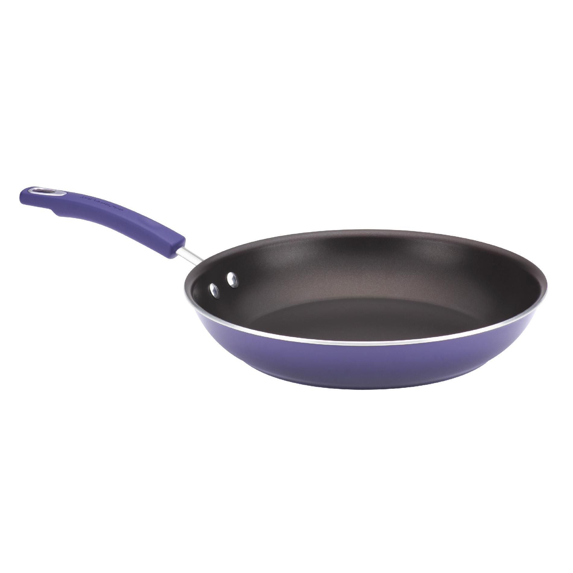 Rachael Ray Porcelain II 12.5-Inch Open Skillet  Purple