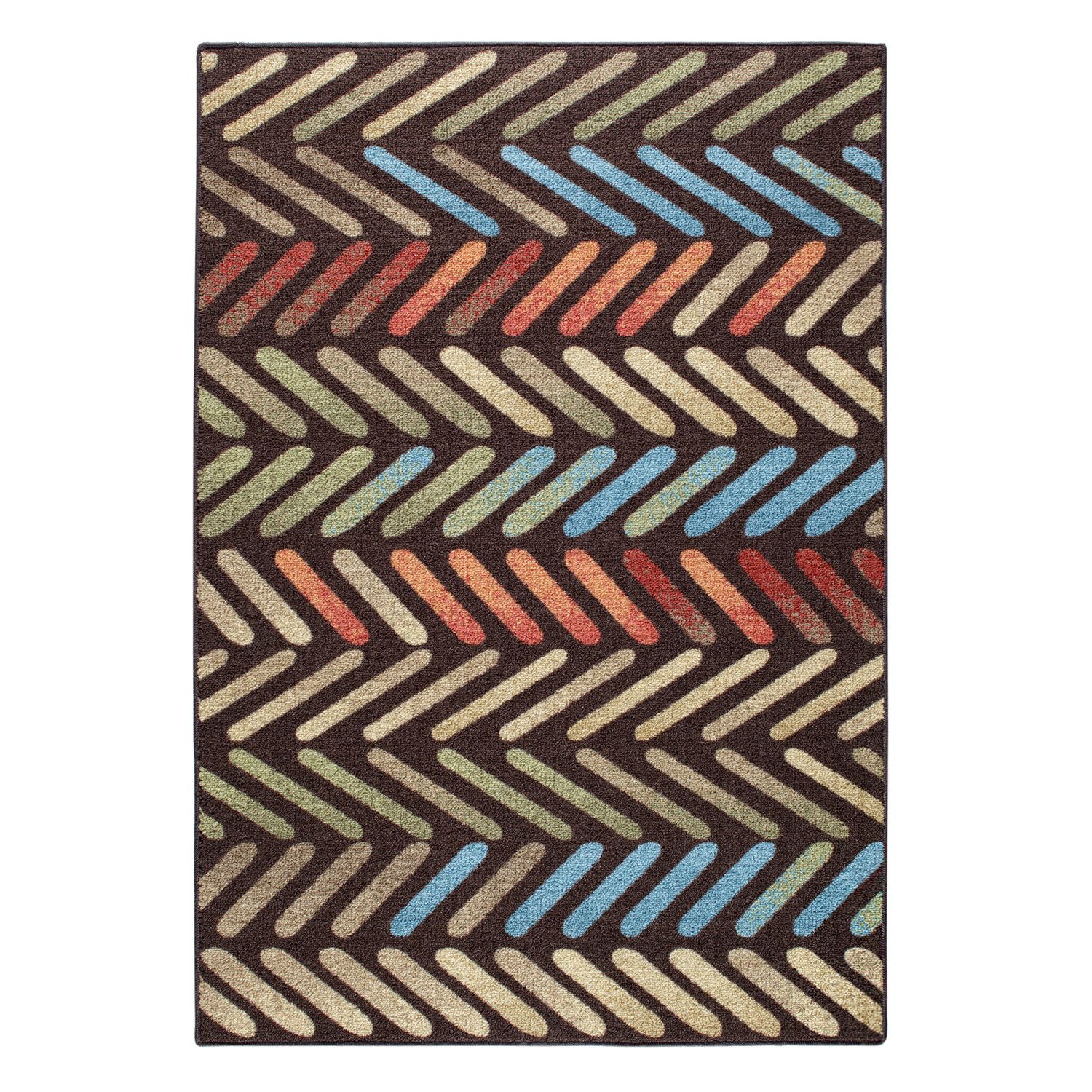 Jaclyn Smith Diagonal Stripe Multi at Kmart.com