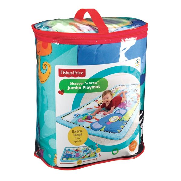 FisherPrice Discover & Grow Jumbo Mat Baby Baby Gear Baby Toys
