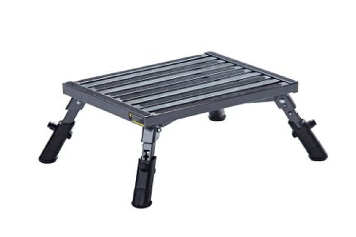 Stromberg Aluminum Platform RV Step With Adjustable Legs at Kmart.com