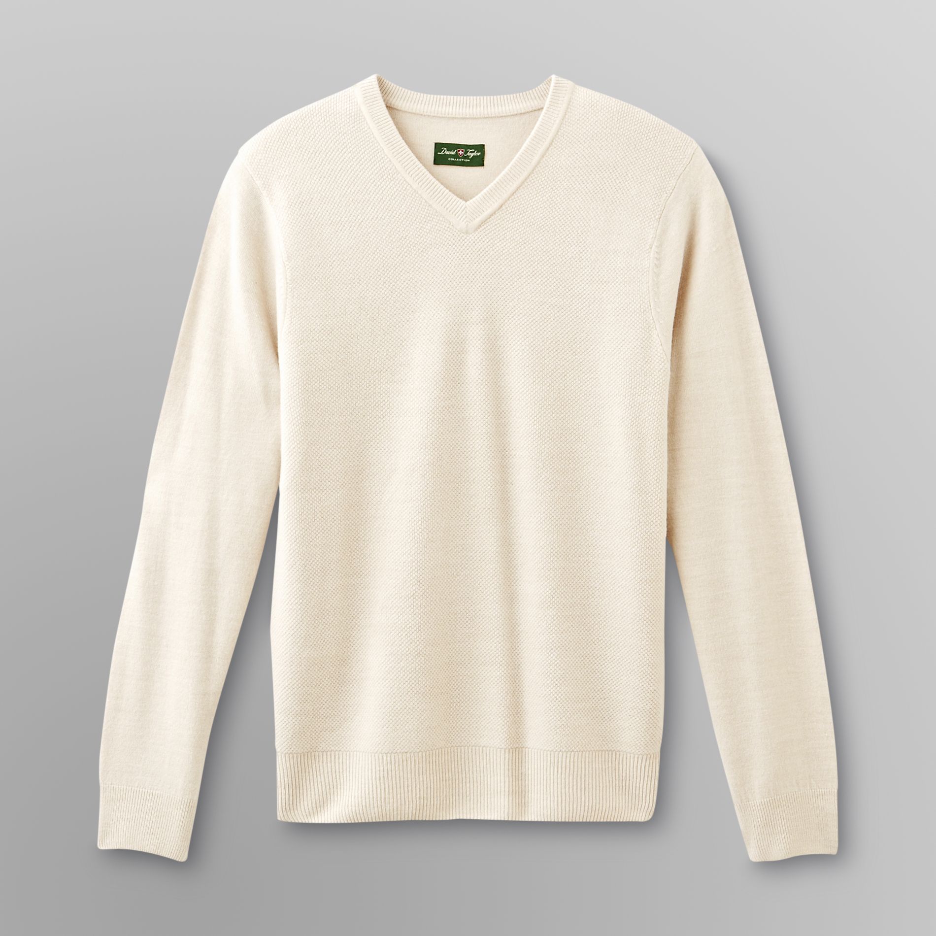 David Taylor Men's Textured Knit Sweater at Kmart.com