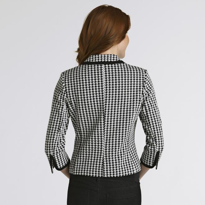 Covington Women's Houndstooth Ponte Jacket