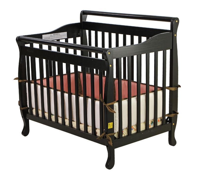 Dream On Me 3-in-1 Portable, Convertible Crib, Black at Sears.com