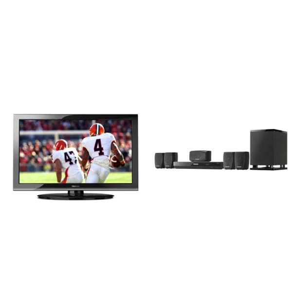 Toshiba 40'' LCD HDTV - 40E220UWith Home Theater Syst...