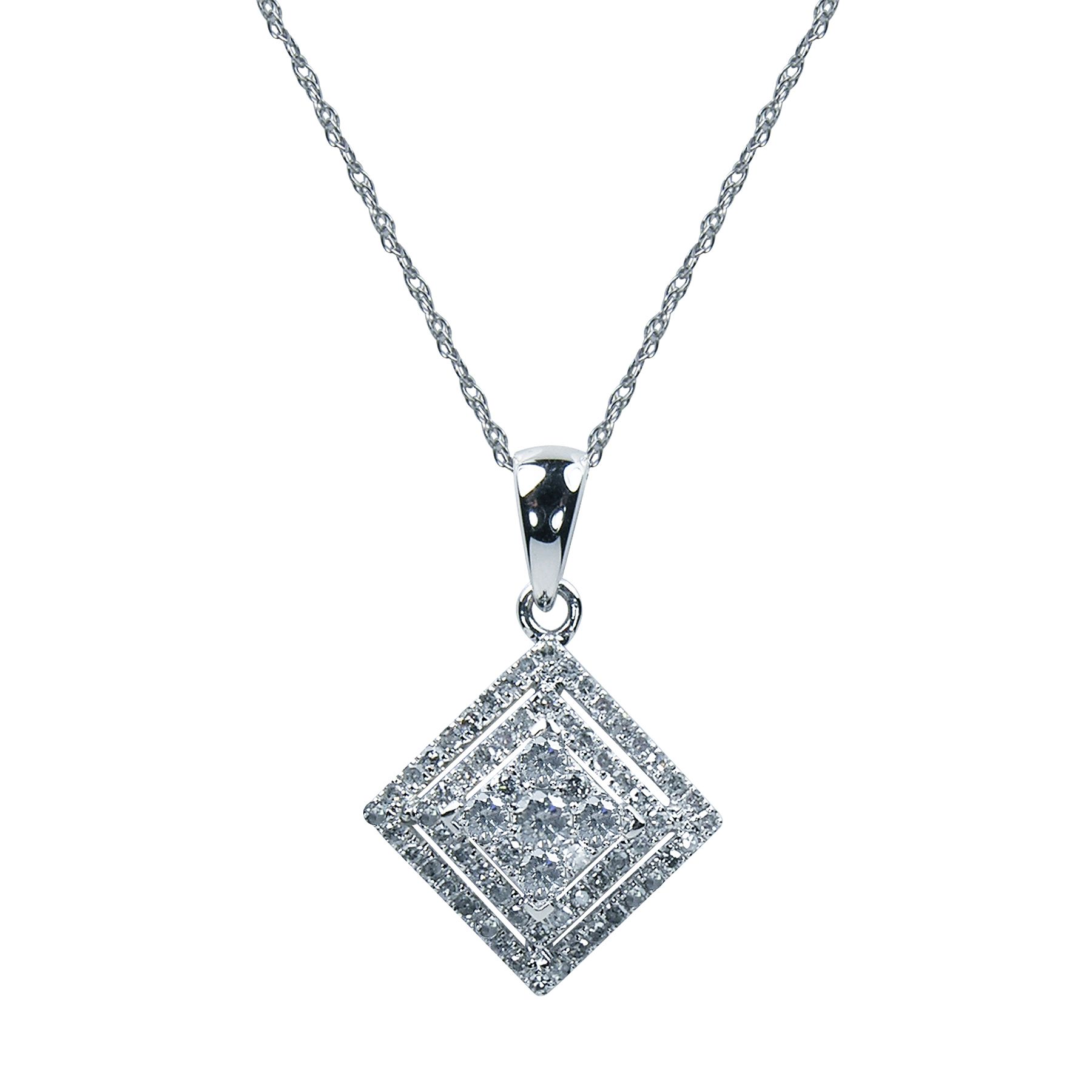 Celebrate Your Love 1/2cttw Diamond Pendant 10kt at Sears.com