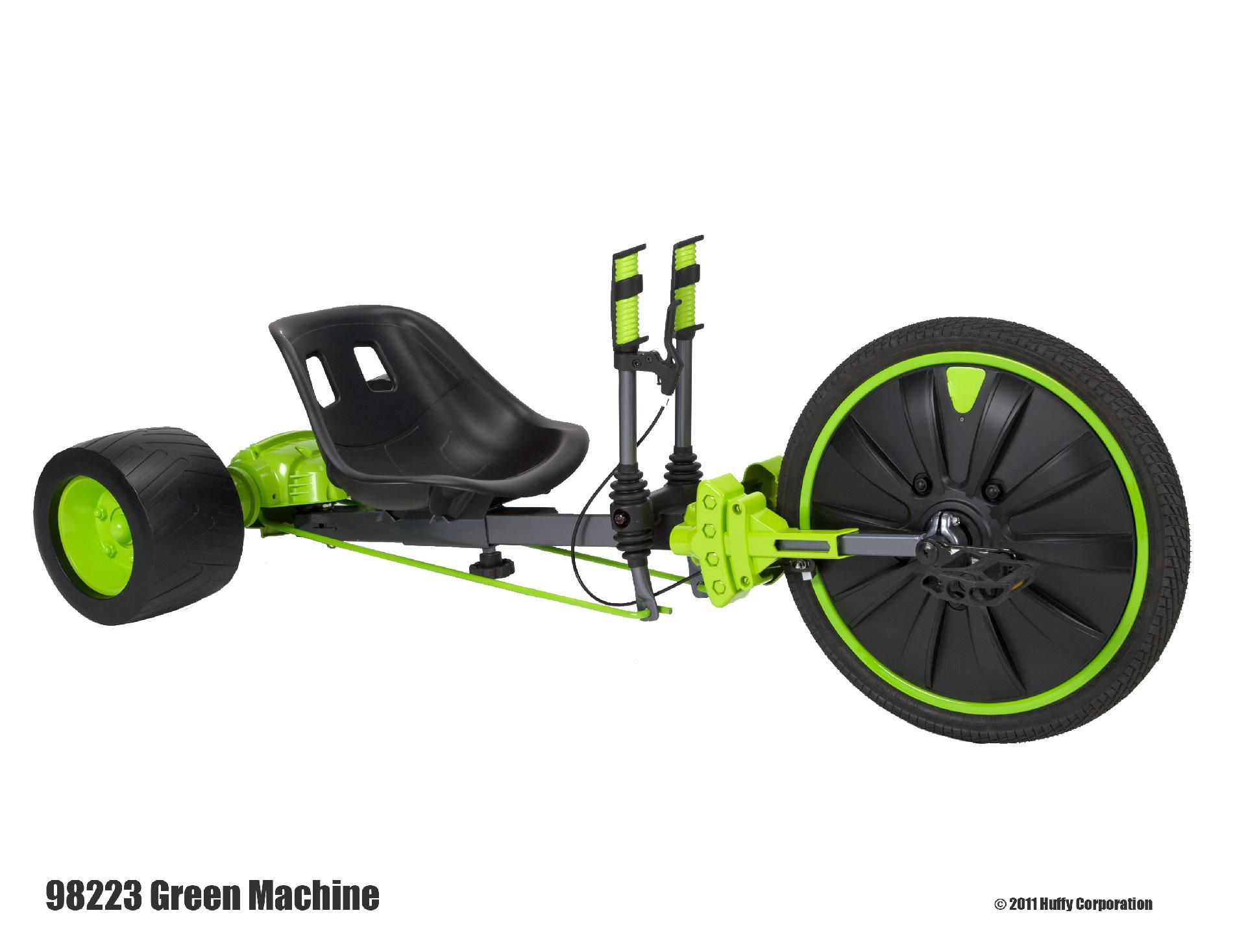 Huffy - Green Machine Thrill Ride Tri-Wheel Bike - Vapor Green/Black
