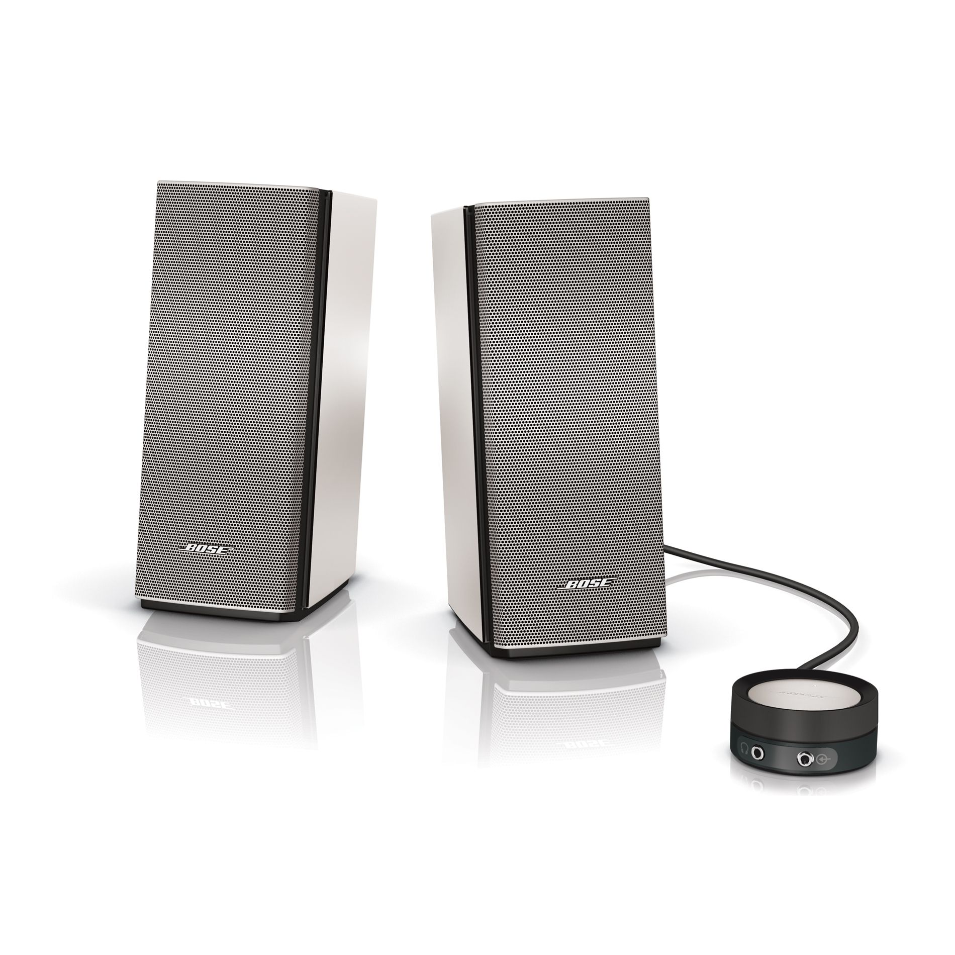 Bose - Companion 20 Multimedia Speaker System (2-Piece) - White by Bose
