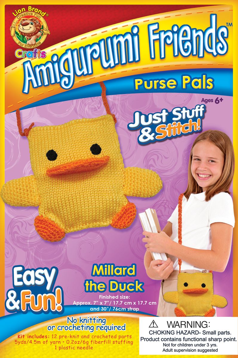 Amigurumi Friends Purse Pals Kit-Millard The Duck at Kmart.com