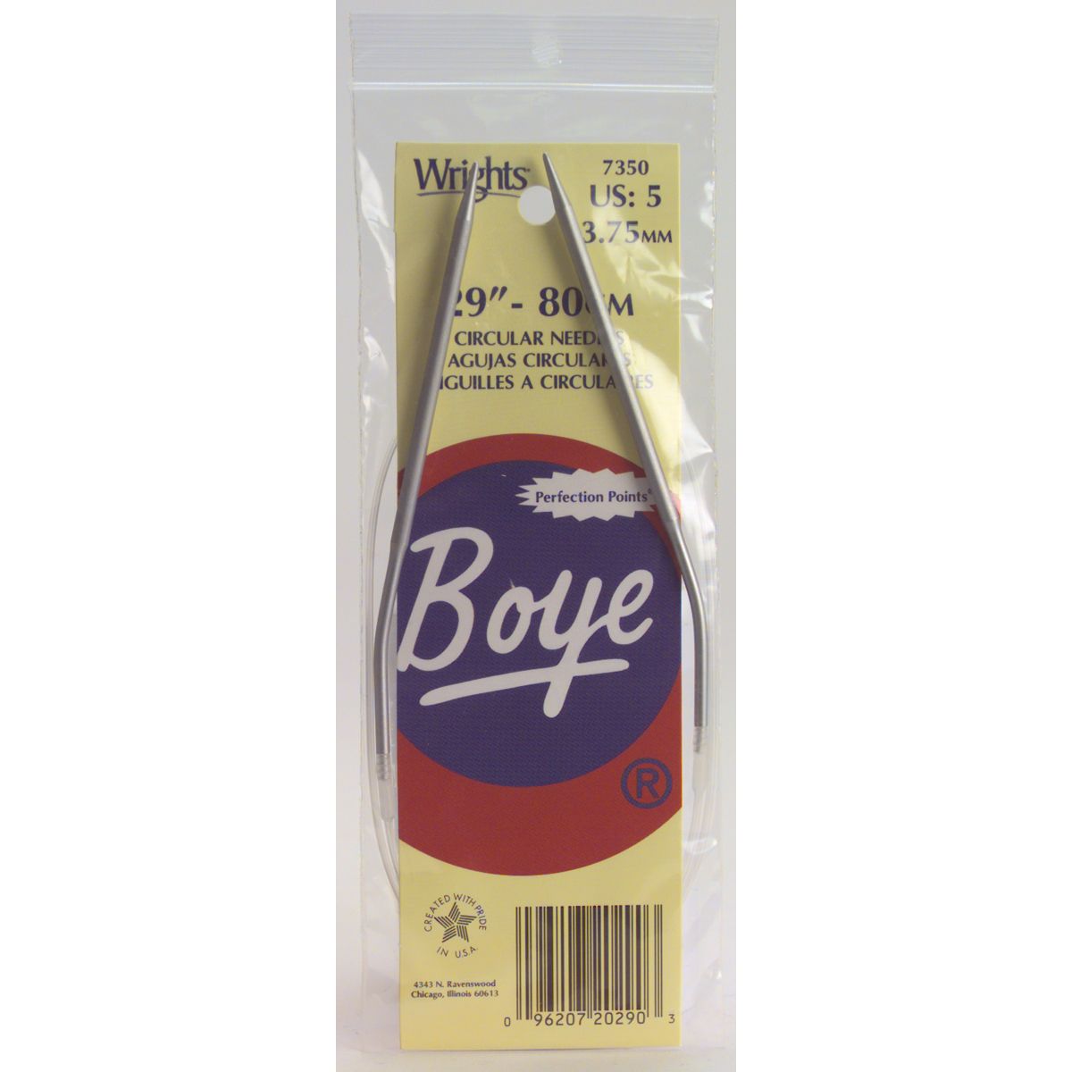 Boye Circular Aluminum Knitting Needles 16 Boye Circular Aluminum Knitting Needles 16