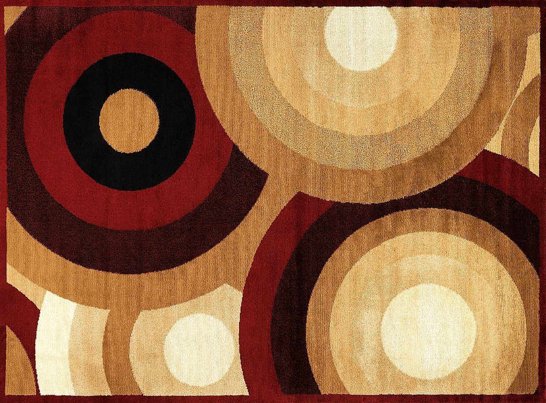 World Rug Gallery Nova Collection 8' x 11' Burgundy Rug at Kmart.com
