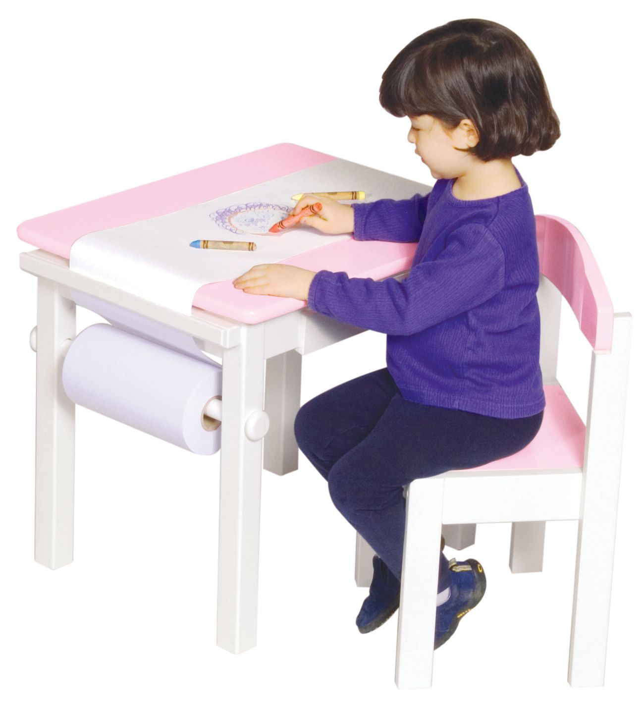 Guidecraft Art Table & Chair Set - Pink at Kmart.com