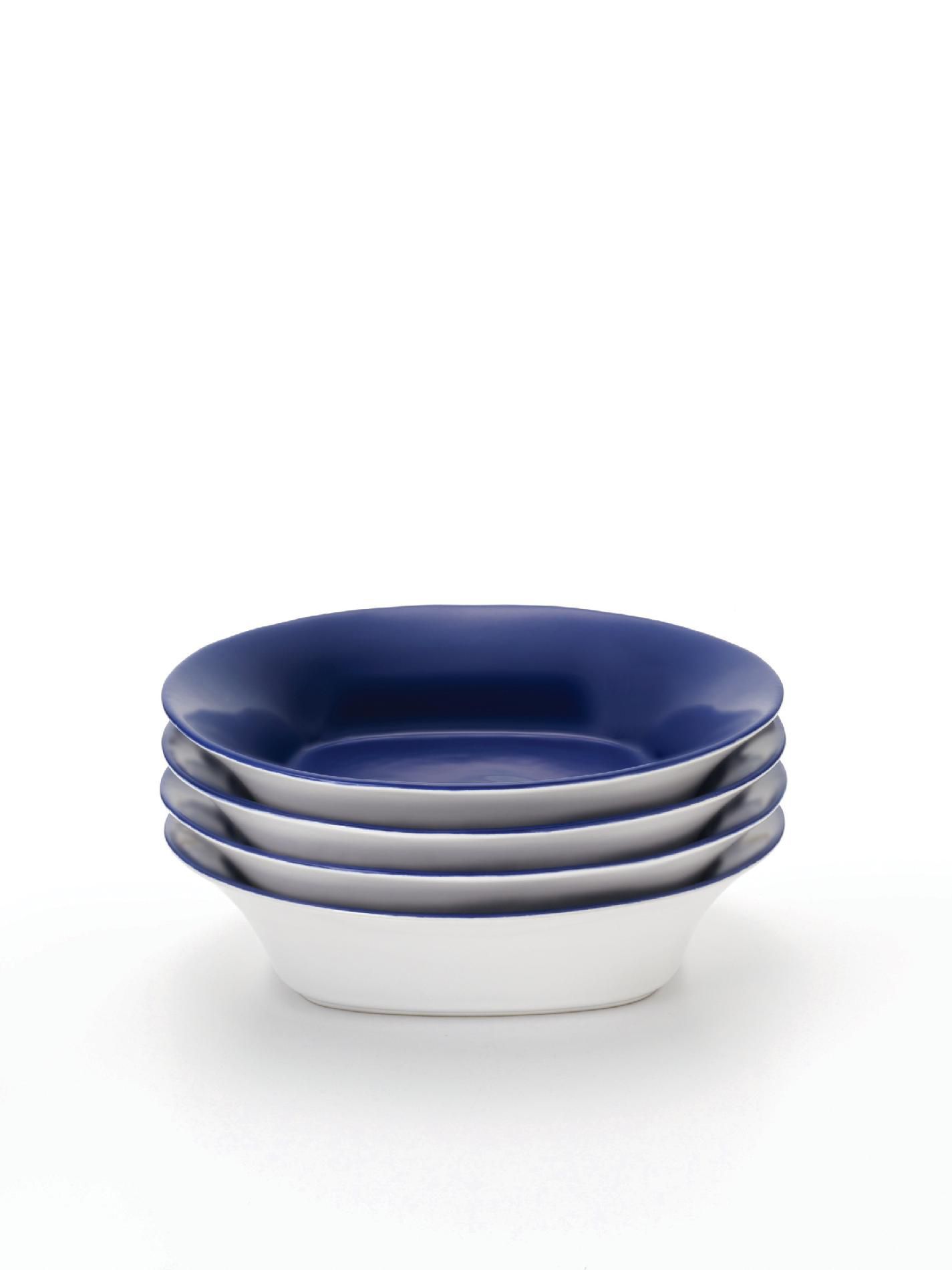Rachael Ray Dinnerware, Round and Square 4-Piece Pasta Set, Blue Raspberry, 9-Inch at Kmart.com